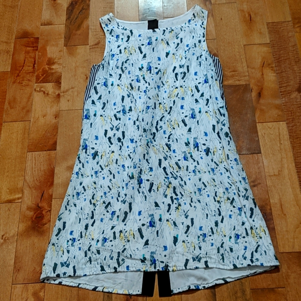 JENNIFER GLASGOW sleeveless  Printed Dress